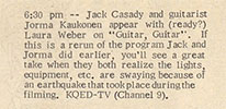 San Francisco Good Times 12/11/1970