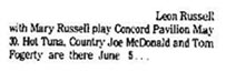 1976-06-05 Newspaper ad