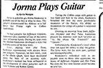 1984-11-09 Review in school paper The Ram