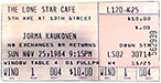 1982-11-06 Ticket
