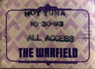 1993-10-30 Backstage Pass