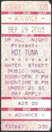 2005-09-29 Ticket front