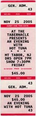 2005-11-25 Ticket