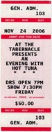 2006-11-24 Ticket