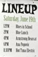 2010-06-19 Lineup